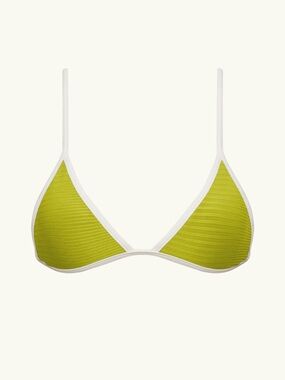Acacia Baja Piped Bikini Top NWT Size Small